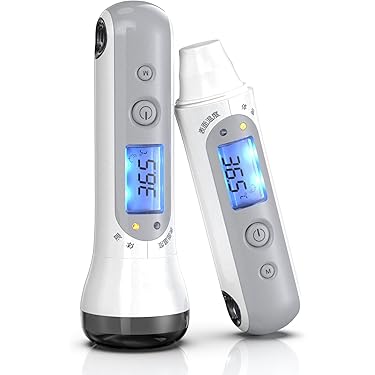 非接触式瞬間検温器 HNT-010 HuBDIC フロアスタンドセット Amazon.co